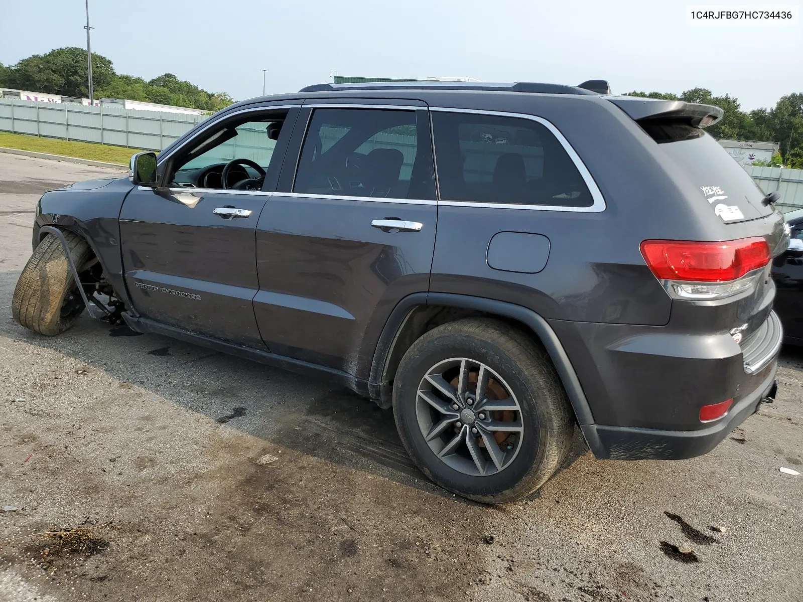 1C4RJFBG7HC734436 2017 Jeep Grand Cherokee Limited