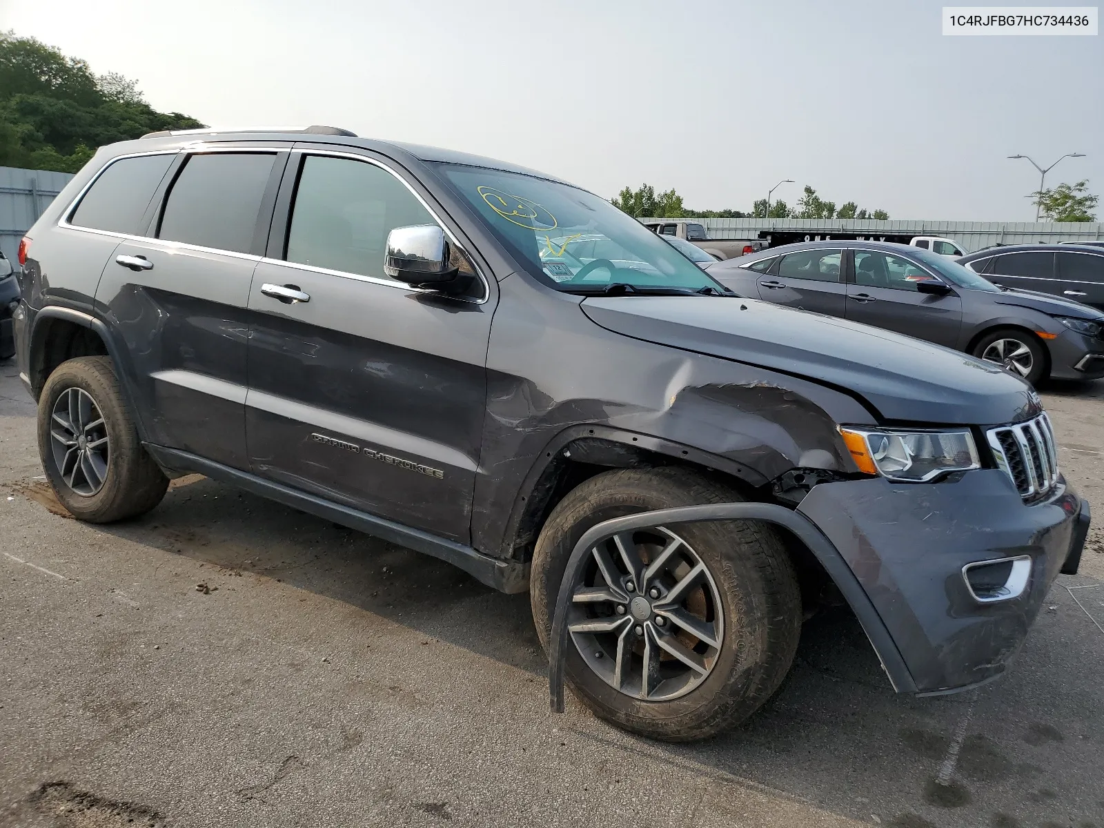 2017 Jeep Grand Cherokee Limited VIN: 1C4RJFBG7HC734436 Lot: 66578394