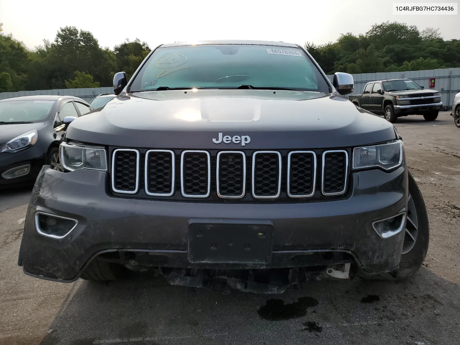 2017 Jeep Grand Cherokee Limited VIN: 1C4RJFBG7HC734436 Lot: 66578394