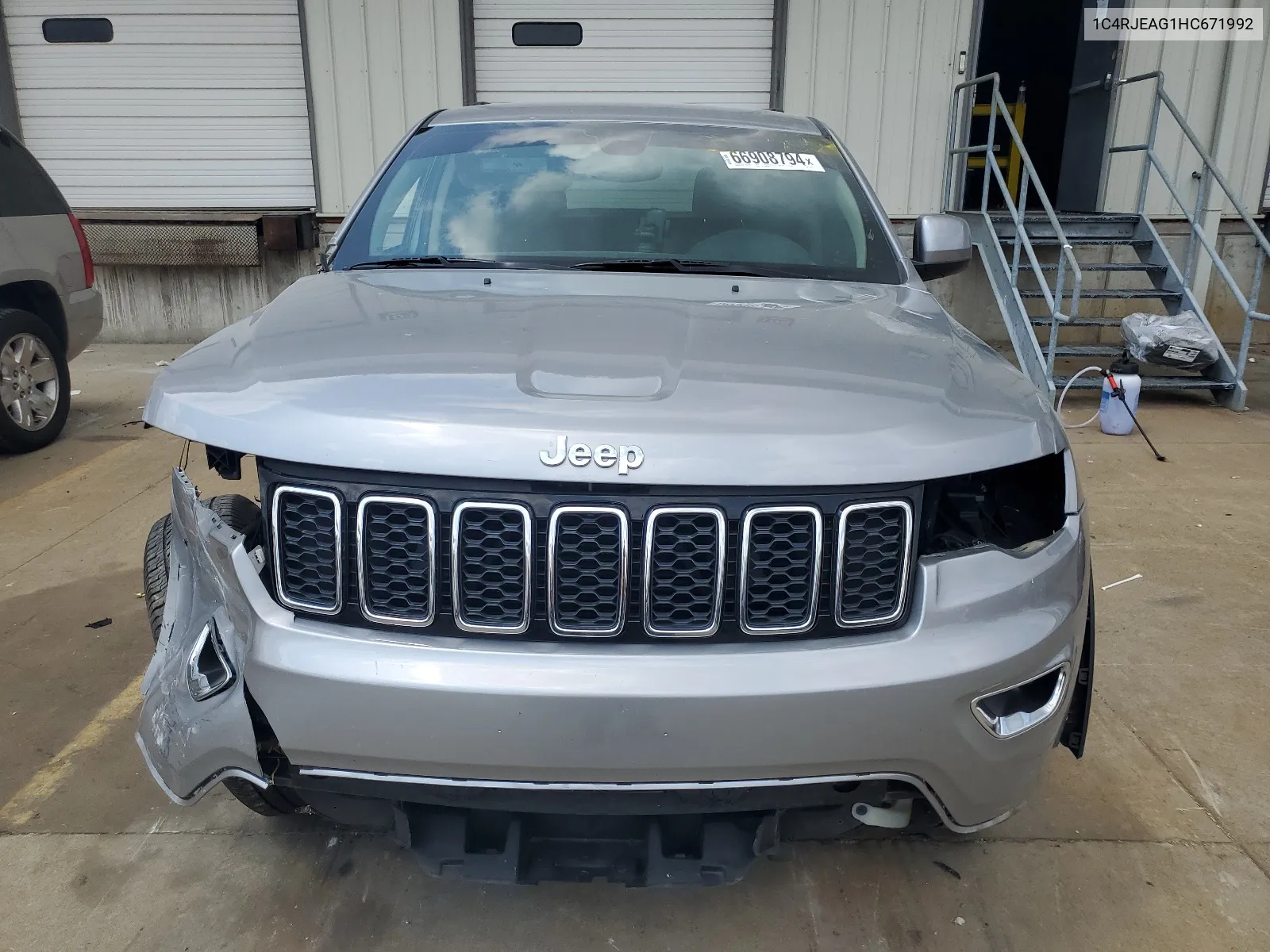 2017 Jeep Grand Cherokee Laredo VIN: 1C4RJEAG1HC671992 Lot: 66908794