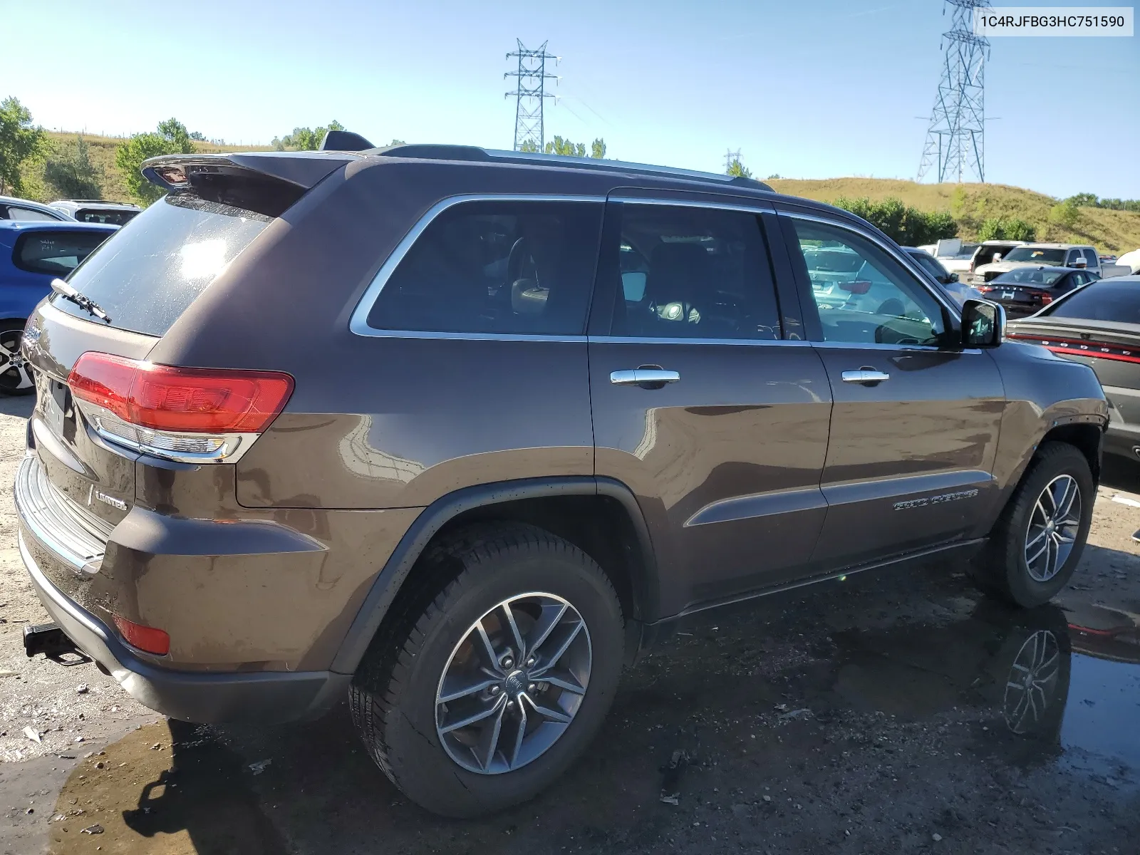 1C4RJFBG3HC751590 2017 Jeep Grand Cherokee Limited