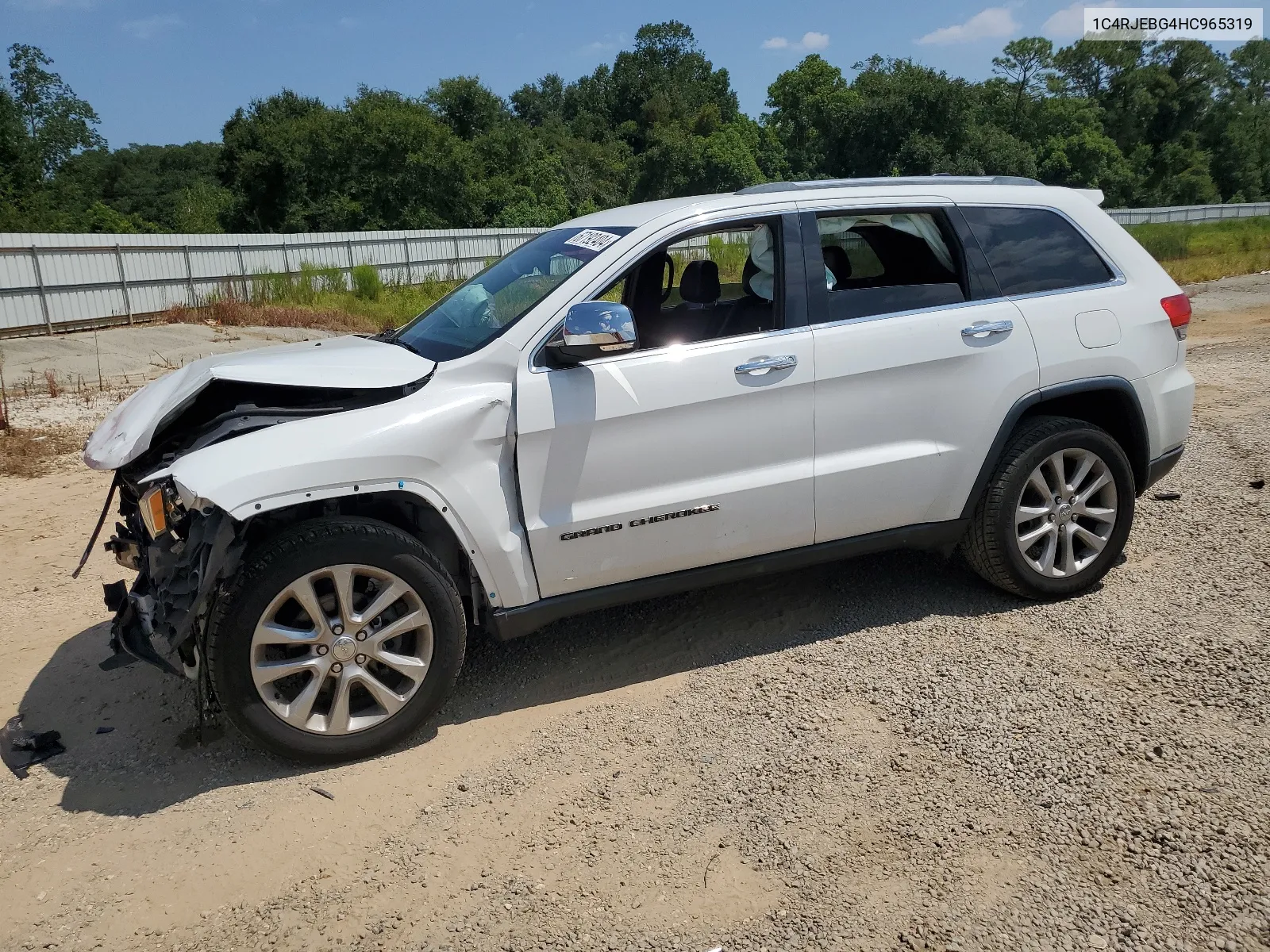 2017 Jeep Grand Cherokee Limited VIN: 1C4RJEBG4HC965319 Lot: 67192404