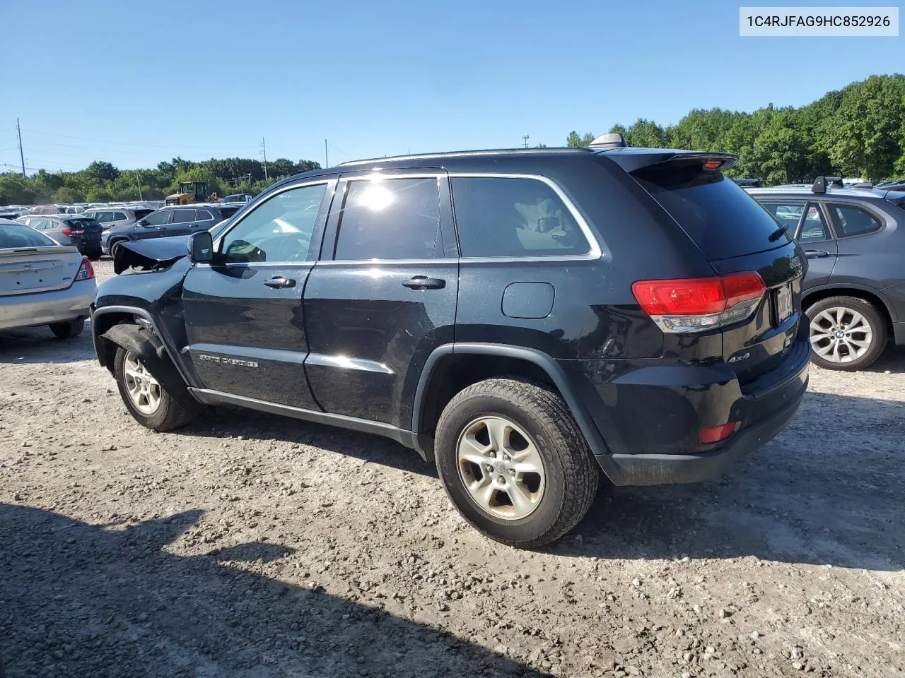 2017 Jeep Grand Cherokee Laredo VIN: 1C4RJFAG9HC852926 Lot: 67274574