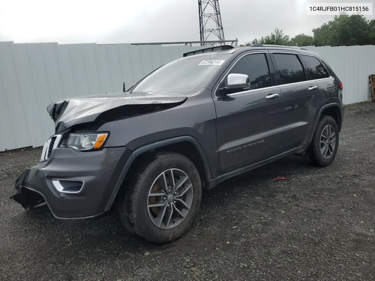 1C4RJFBG1HC815156 2017 Jeep Grand Cherokee Limited