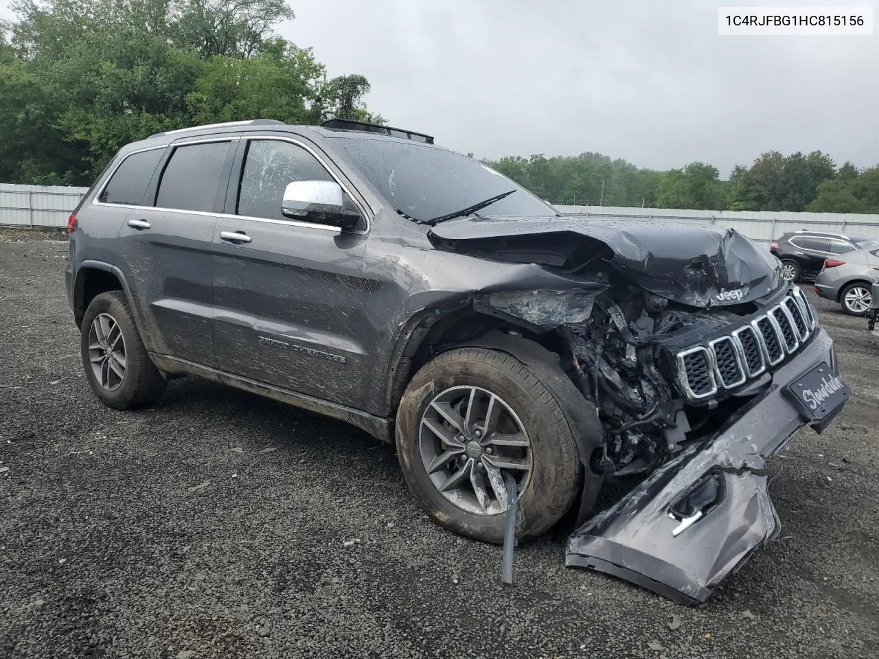 2017 Jeep Grand Cherokee Limited VIN: 1C4RJFBG1HC815156 Lot: 67296214