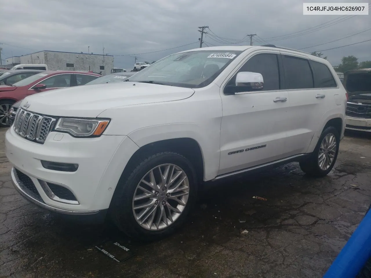 1C4RJFJG4HC626907 2017 Jeep Grand Cherokee Summit