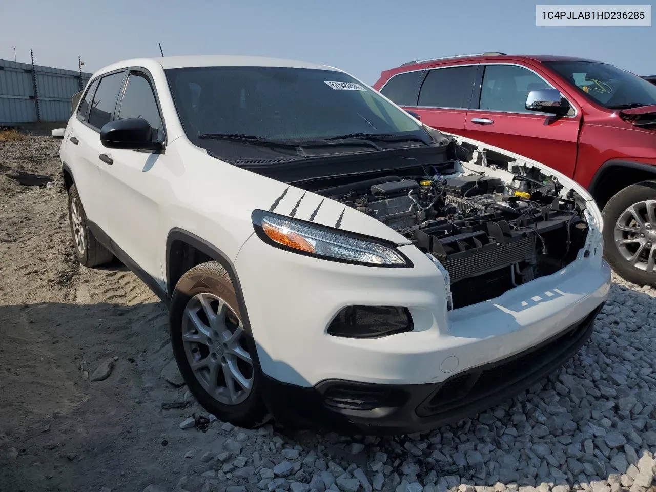 2017 Jeep Cherokee Sport VIN: 1C4PJLAB1HD236285 Lot: 67540234