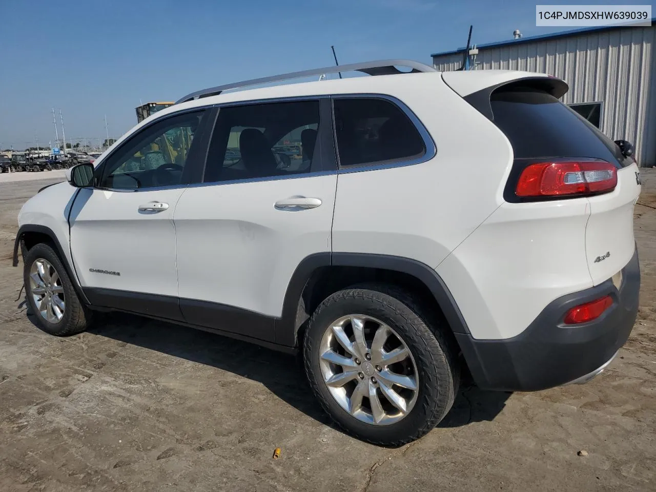 2017 Jeep Cherokee Limited VIN: 1C4PJMDSXHW639039 Lot: 67828184