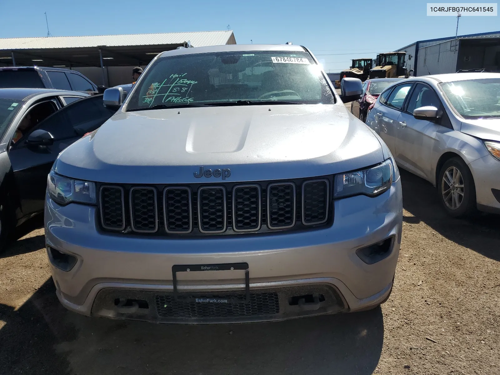 2017 Jeep Grand Cherokee Limited VIN: 1C4RJFBG7HC641545 Lot: 67846784