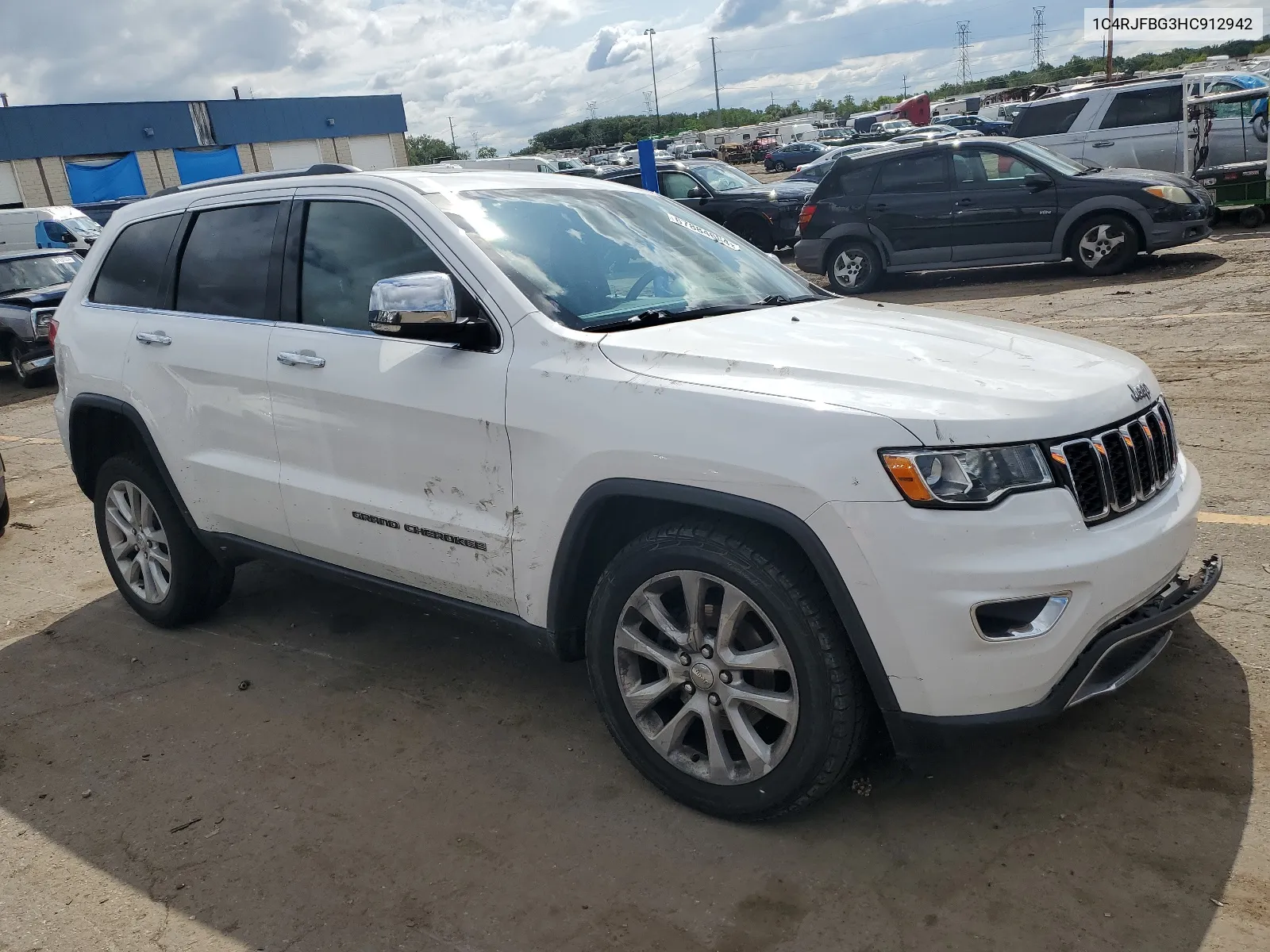 2017 Jeep Grand Cherokee Limited VIN: 1C4RJFBG3HC912942 Lot: 67884684