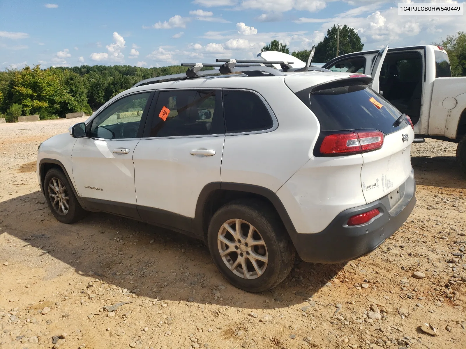 2017 Jeep Cherokee Latitude VIN: 1C4PJLCB0HW540449 Lot: 67931184