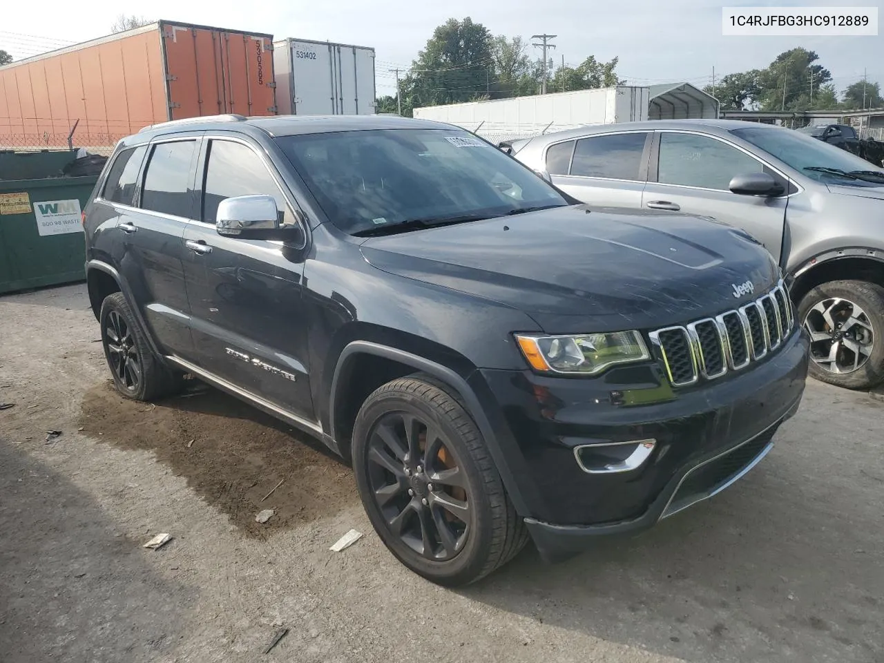 2017 Jeep Grand Cherokee Limited VIN: 1C4RJFBG3HC912889 Lot: 68063304