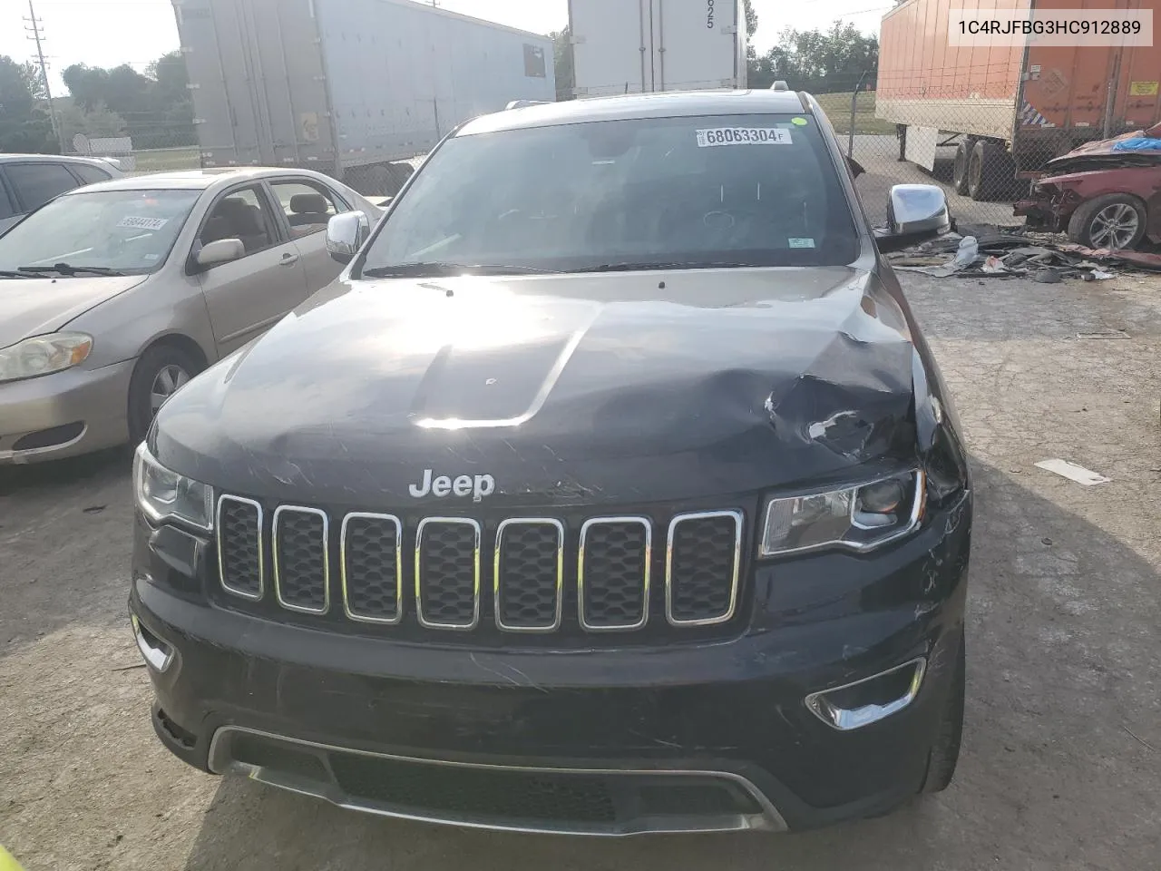 2017 Jeep Grand Cherokee Limited VIN: 1C4RJFBG3HC912889 Lot: 68063304