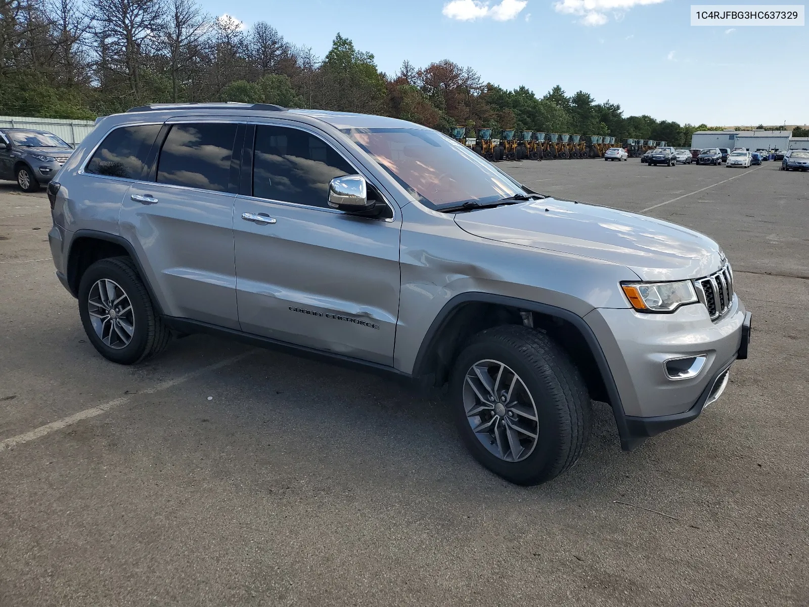 2017 Jeep Grand Cherokee Limited VIN: 1C4RJFBG3HC637329 Lot: 68078564