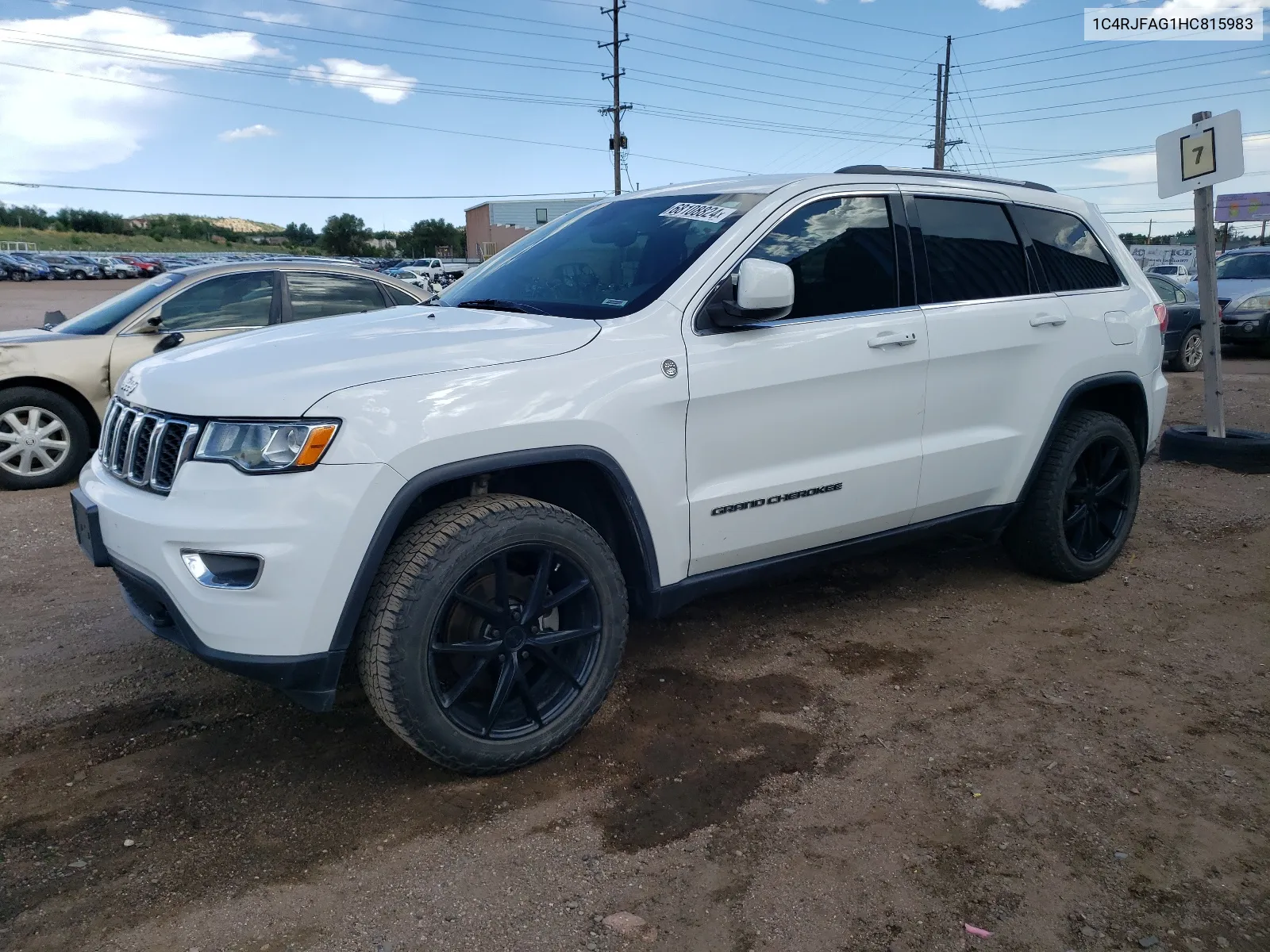 2017 Jeep Grand Cherokee Laredo VIN: 1C4RJFAG1HC815983 Lot: 68108824