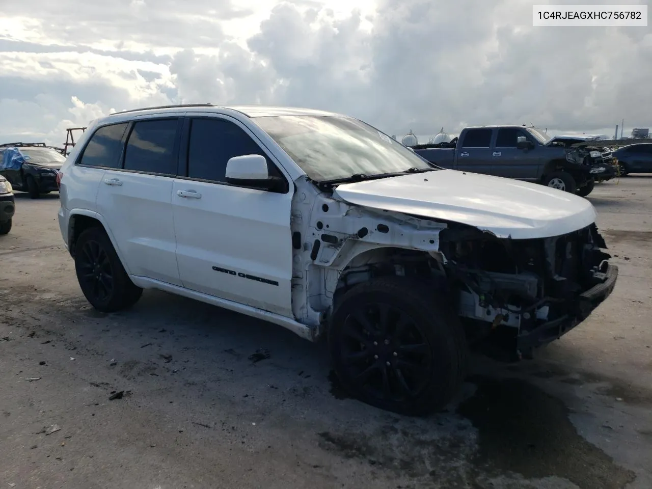 2017 Jeep Grand Cherokee Laredo VIN: 1C4RJEAGXHC756782 Lot: 68114694