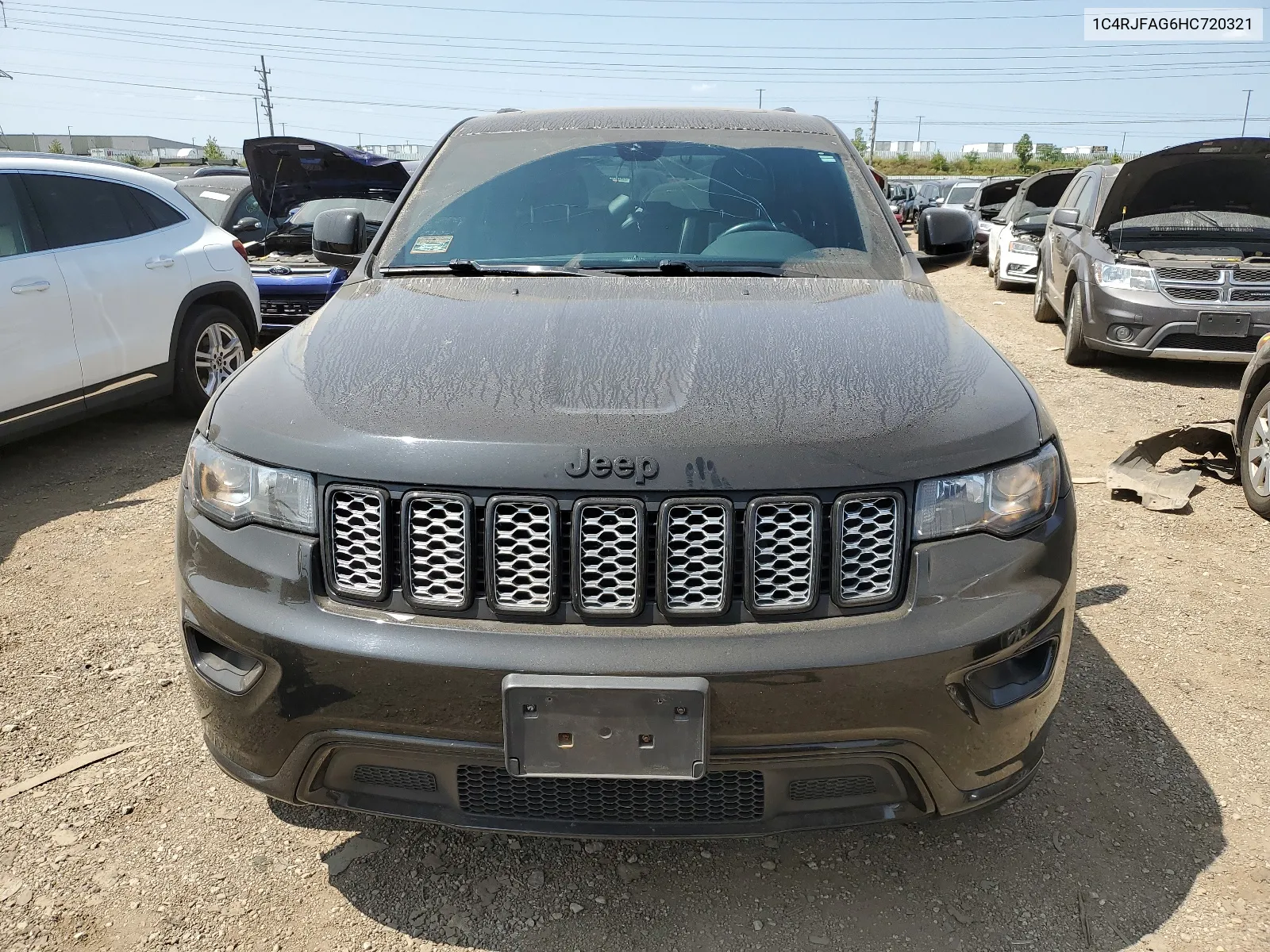 2017 Jeep Grand Cherokee Laredo VIN: 1C4RJFAG6HC720321 Lot: 68148934