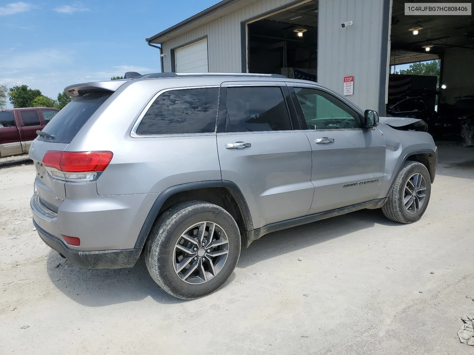 2017 Jeep Grand Cherokee Limited VIN: 1C4RJFBG7HC808406 Lot: 68161804