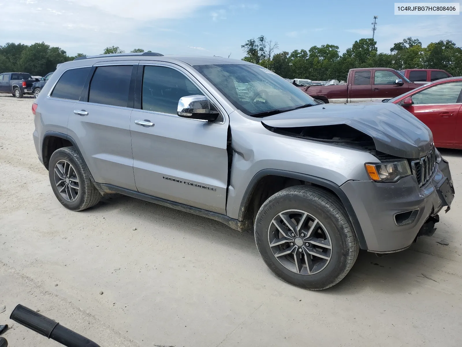 2017 Jeep Grand Cherokee Limited VIN: 1C4RJFBG7HC808406 Lot: 68161804