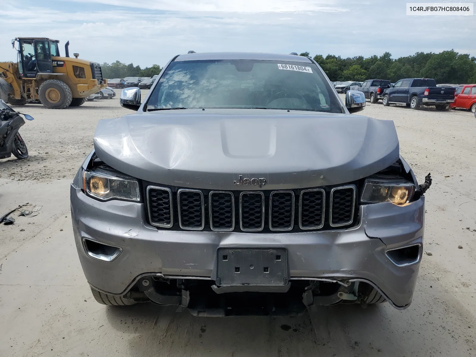 2017 Jeep Grand Cherokee Limited VIN: 1C4RJFBG7HC808406 Lot: 68161804