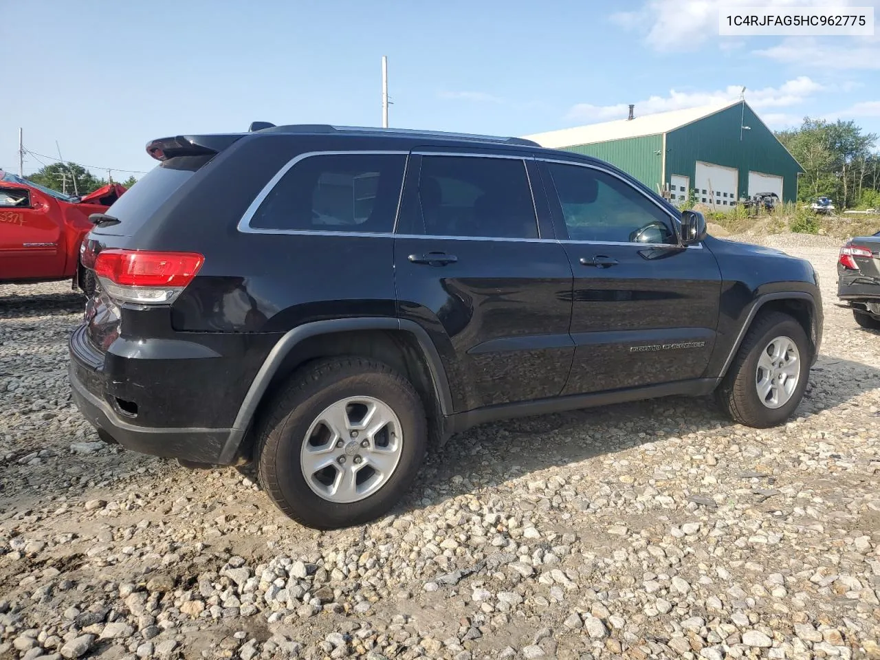 2017 Jeep Grand Cherokee Laredo VIN: 1C4RJFAG5HC962775 Lot: 68210564