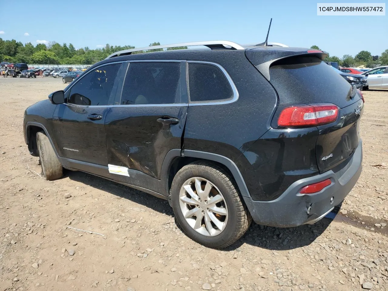 1C4PJMDS8HW557472 2017 Jeep Cherokee Limited