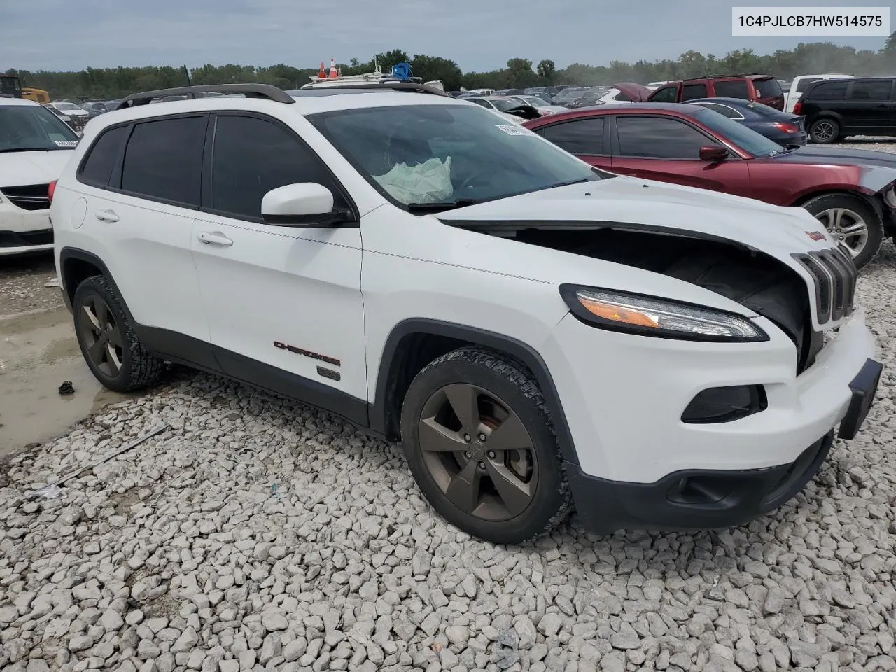 2017 Jeep Cherokee Latitude VIN: 1C4PJLCB7HW514575 Lot: 68441884