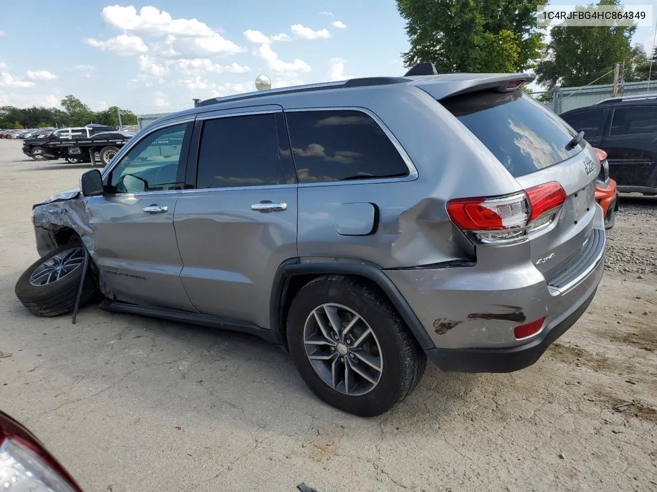 2017 Jeep Grand Cherokee Limited VIN: 1C4RJFBG4HC864349 Lot: 68463294