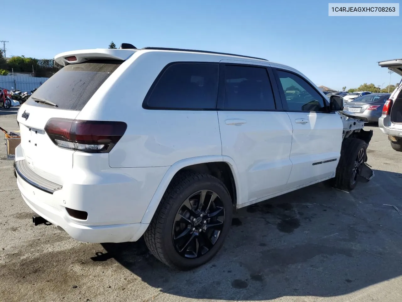 1C4RJEAGXHC708263 2017 Jeep Grand Cherokee Laredo