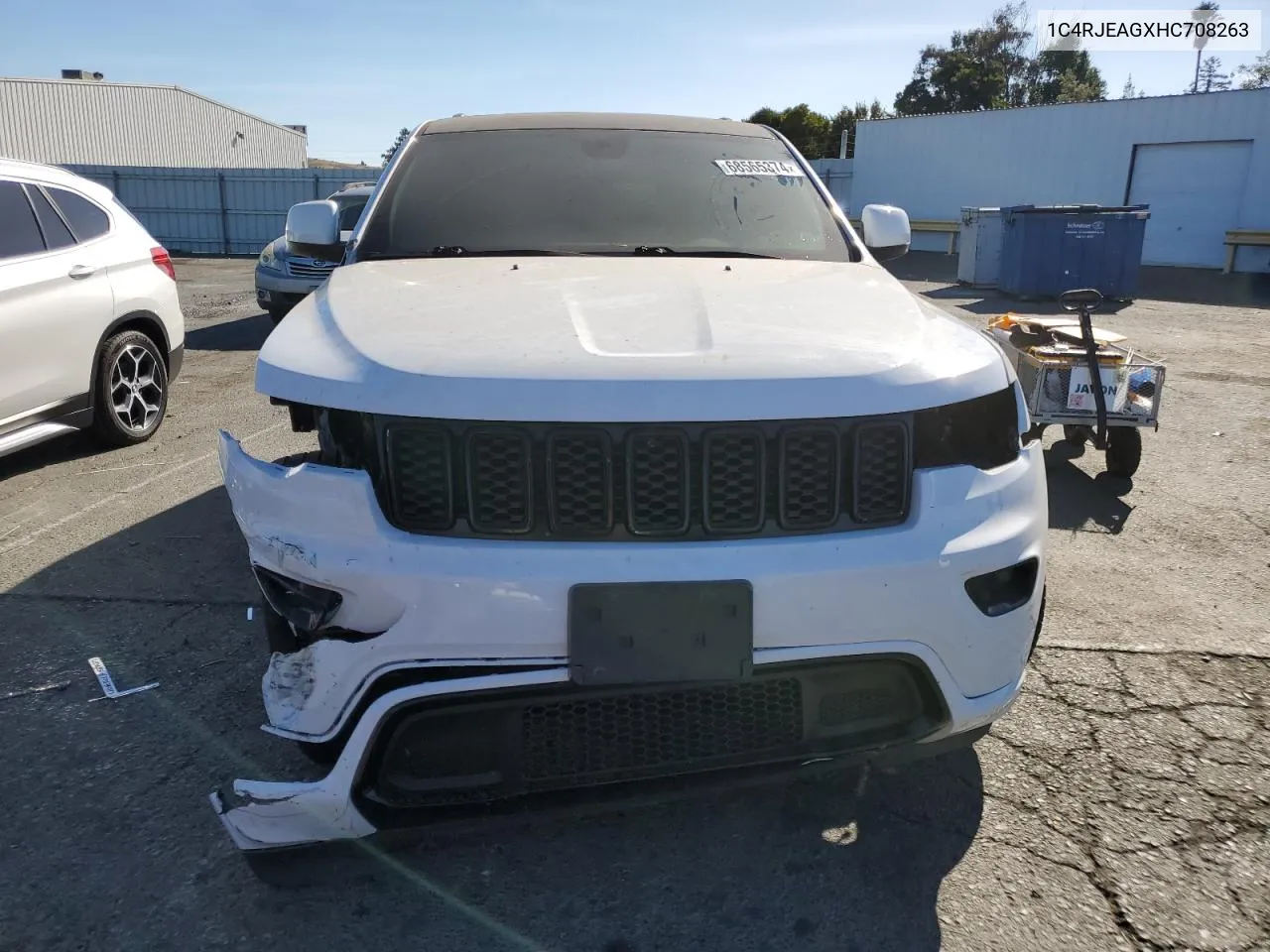 1C4RJEAGXHC708263 2017 Jeep Grand Cherokee Laredo