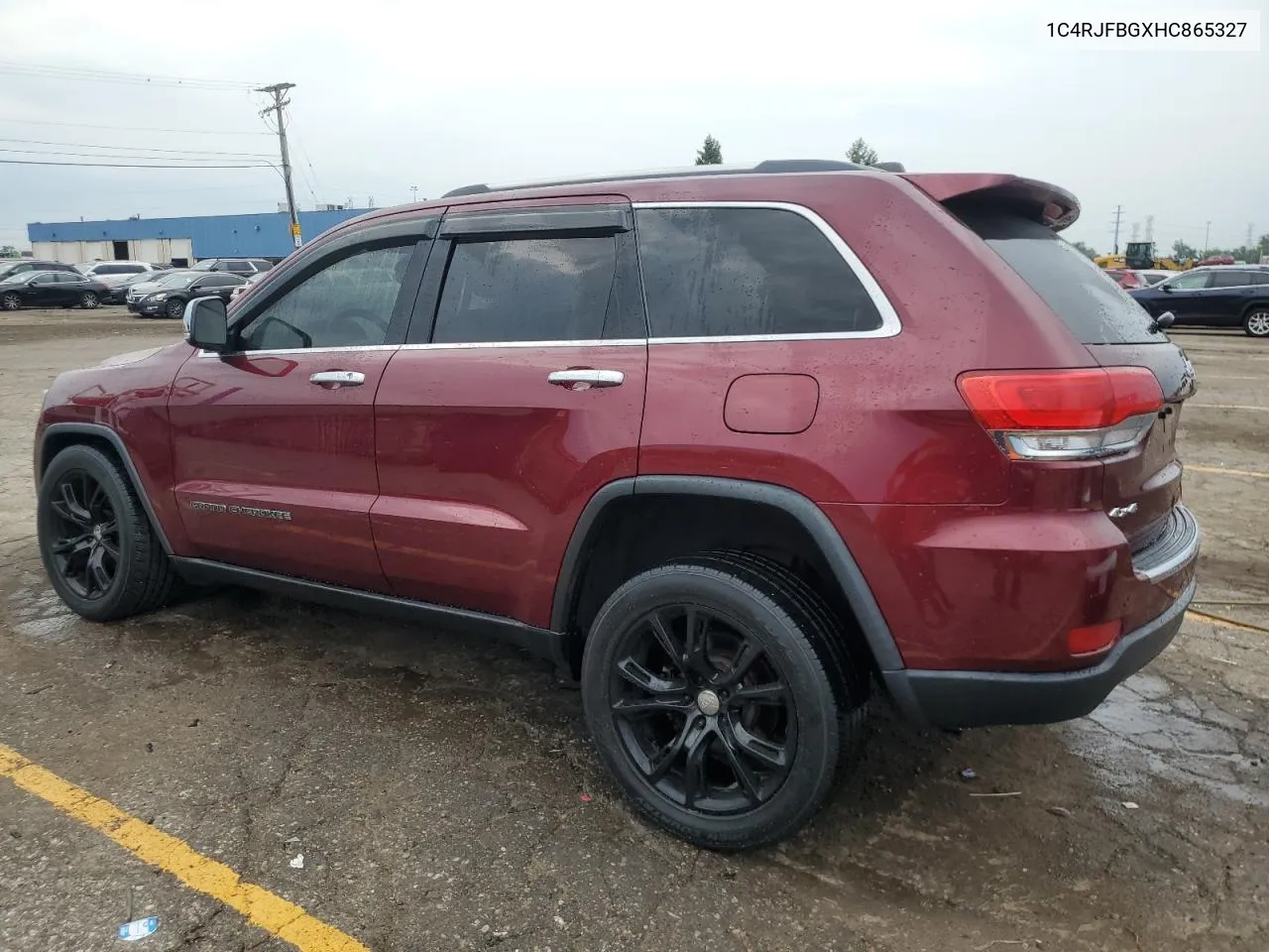 2017 Jeep Grand Cherokee Limited VIN: 1C4RJFBGXHC865327 Lot: 68684624