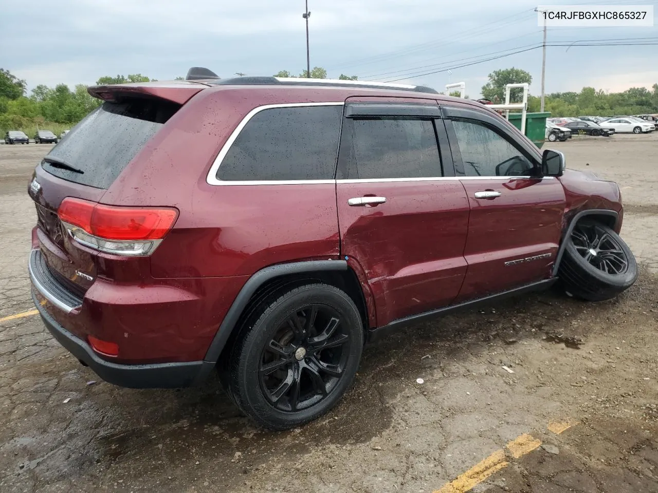 2017 Jeep Grand Cherokee Limited VIN: 1C4RJFBGXHC865327 Lot: 68684624