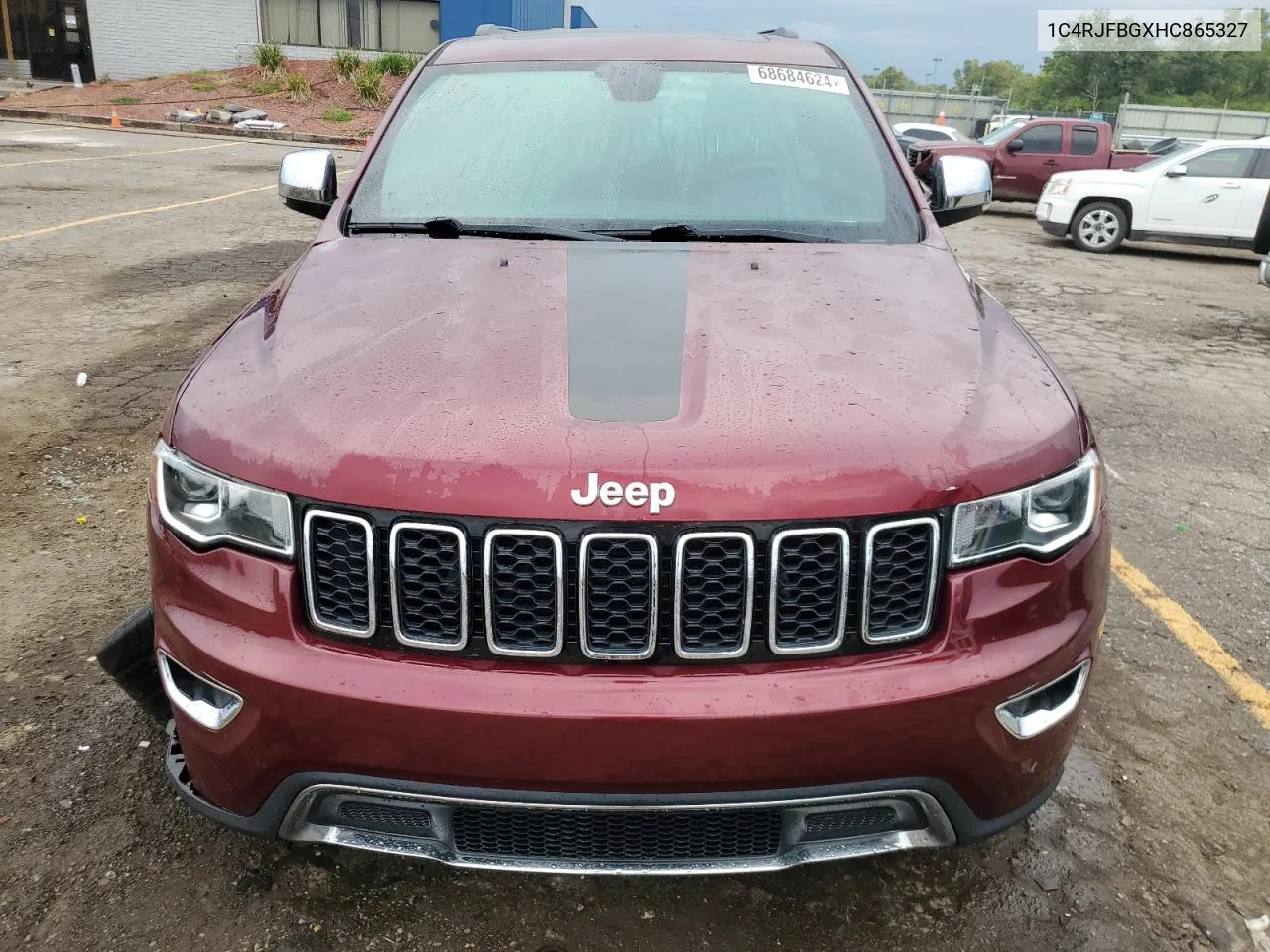 2017 Jeep Grand Cherokee Limited VIN: 1C4RJFBGXHC865327 Lot: 68684624