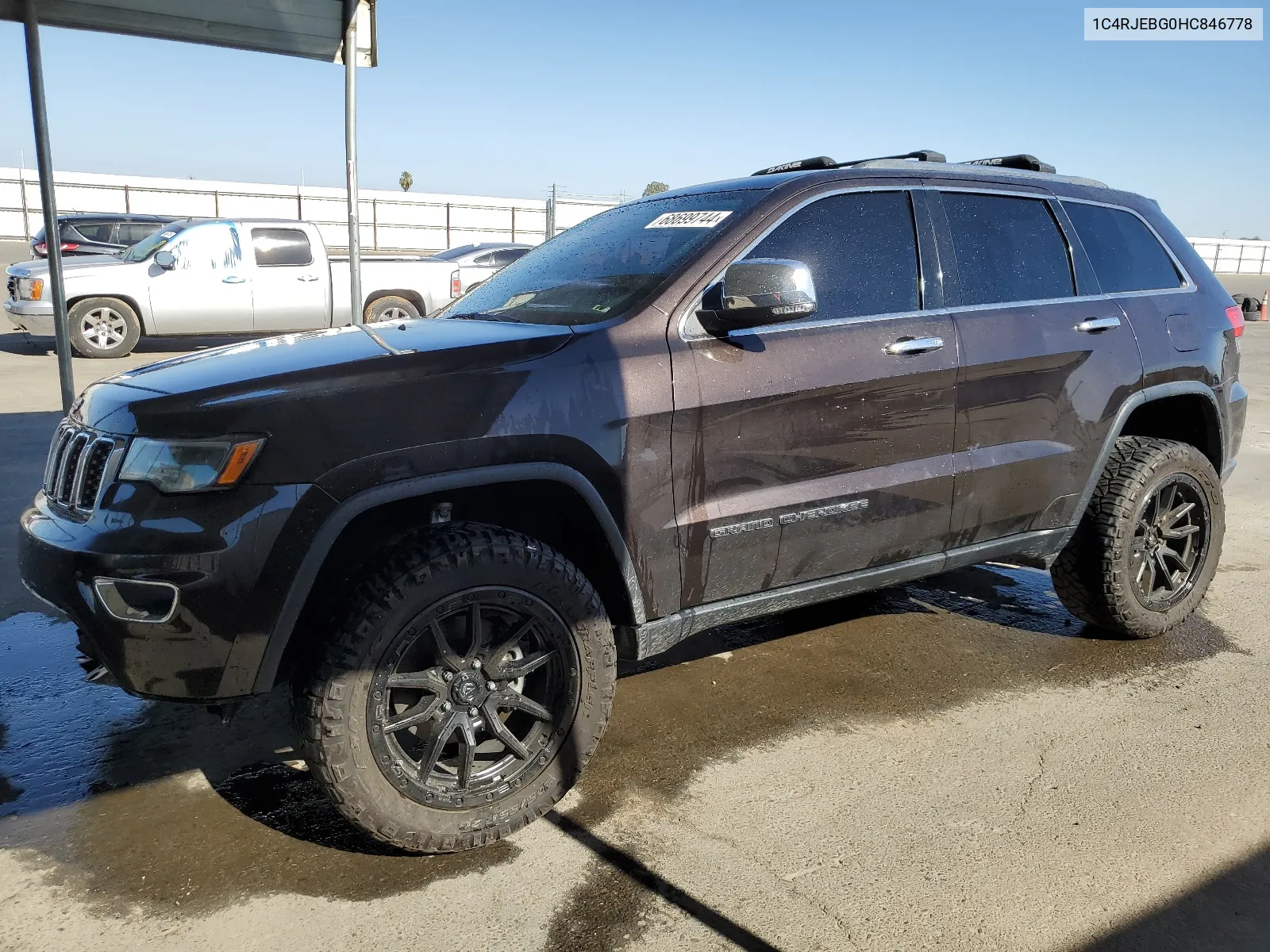 2017 Jeep Grand Cherokee Limited VIN: 1C4RJEBG0HC846778 Lot: 68699744