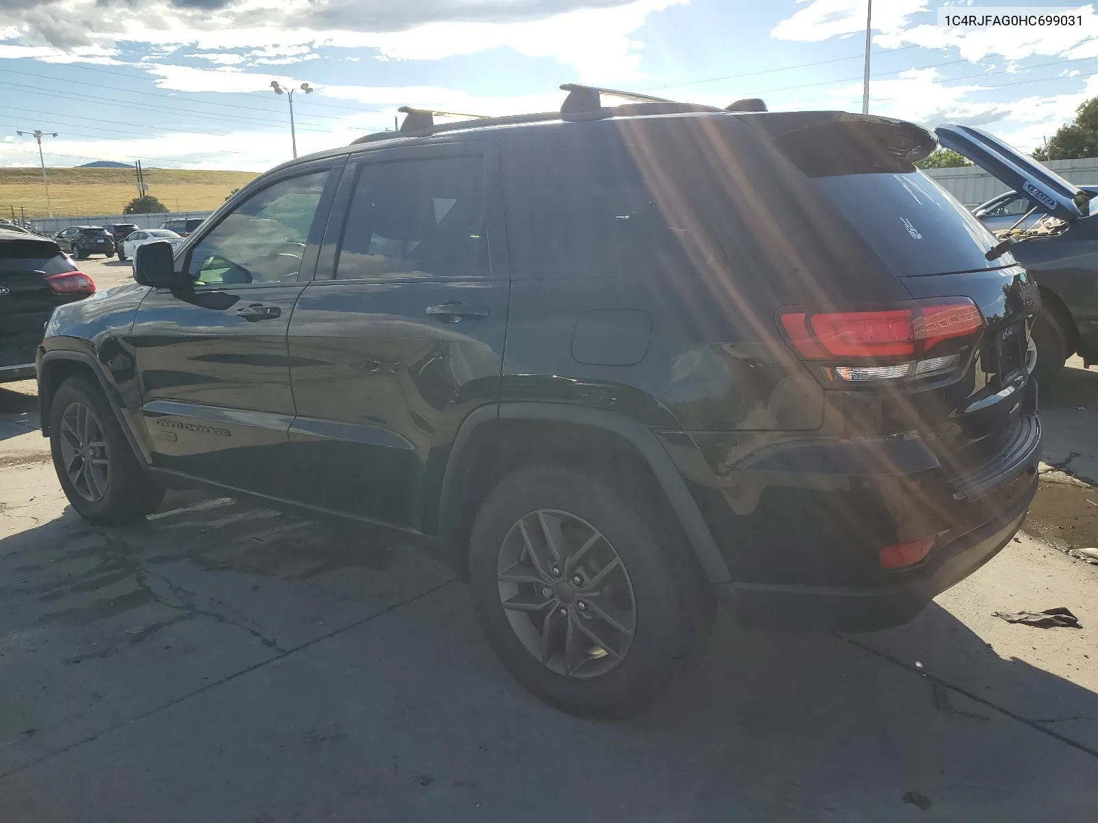 2017 Jeep Grand Cherokee Laredo VIN: 1C4RJFAG0HC699031 Lot: 68880974