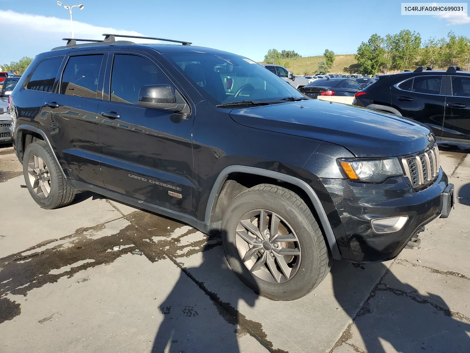 1C4RJFAG0HC699031 2017 Jeep Grand Cherokee Laredo