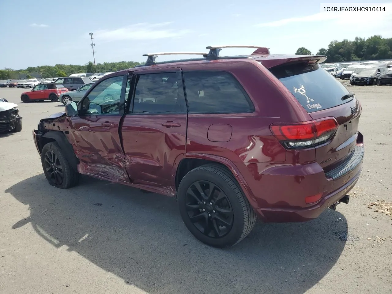 2017 Jeep Grand Cherokee Laredo VIN: 1C4RJFAGXHC910414 Lot: 68899564