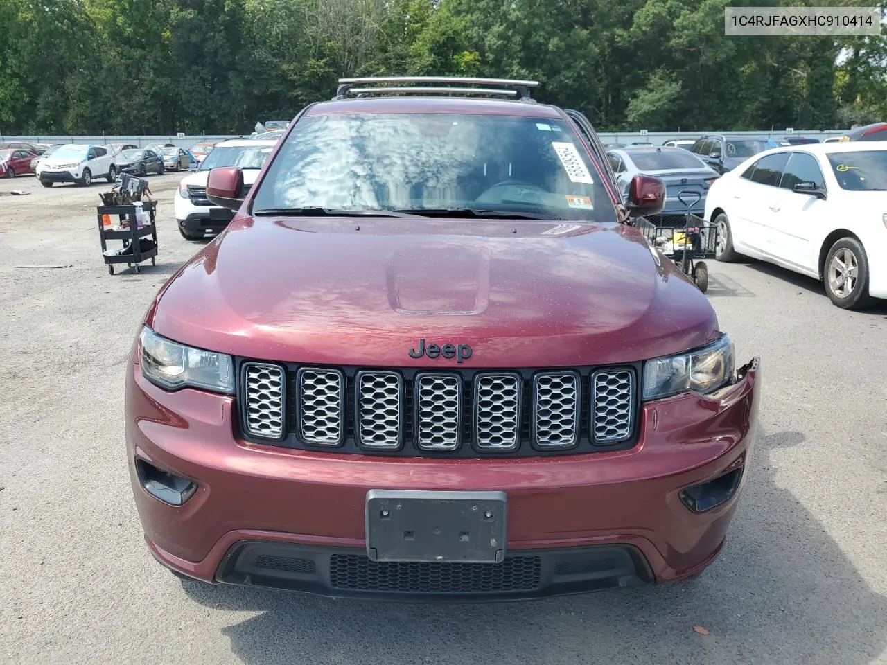 2017 Jeep Grand Cherokee Laredo VIN: 1C4RJFAGXHC910414 Lot: 68899564