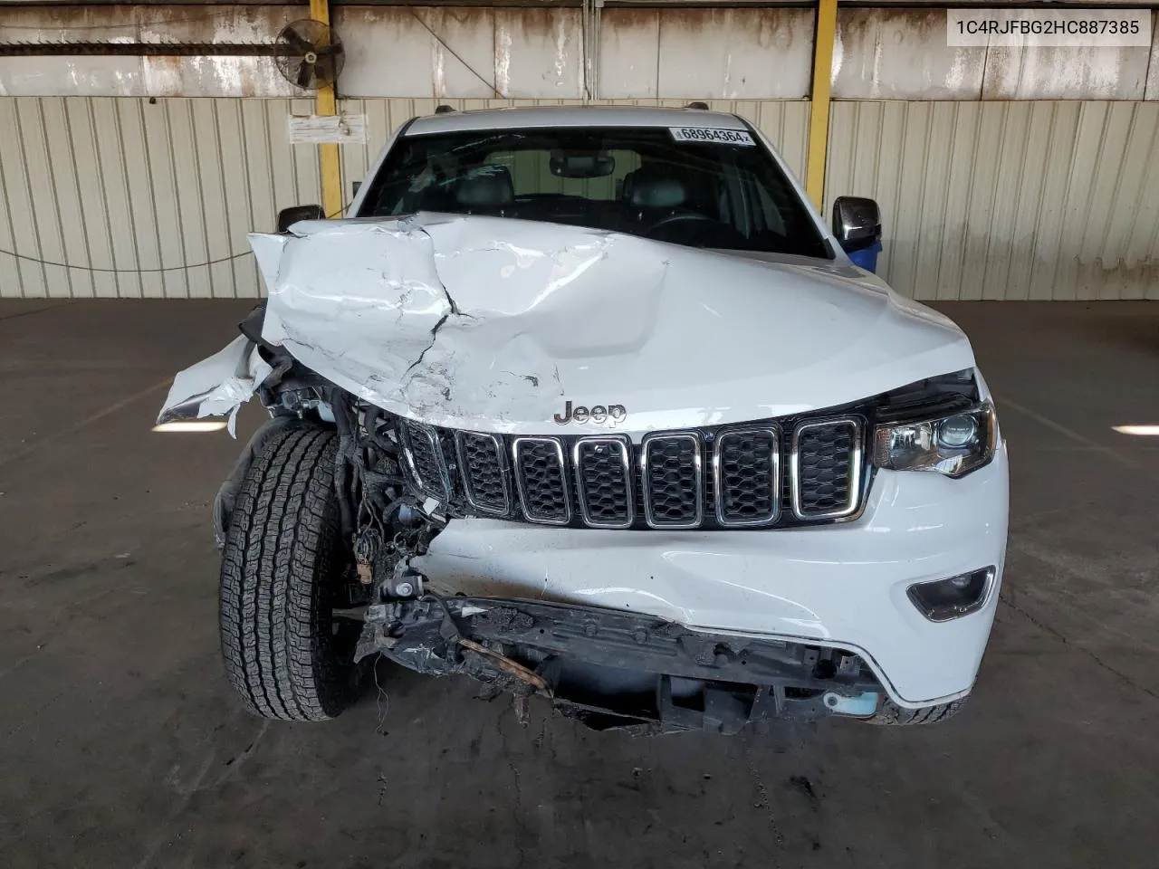 1C4RJFBG2HC887385 2017 Jeep Grand Cherokee Limited