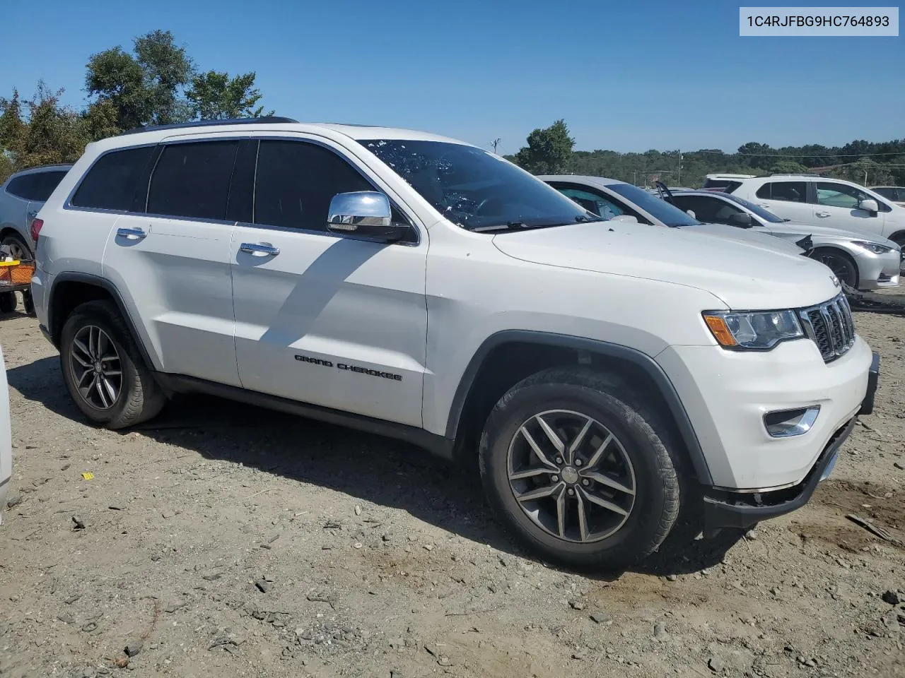 2017 Jeep Grand Cherokee Limited VIN: 1C4RJFBG9HC764893 Lot: 68999774