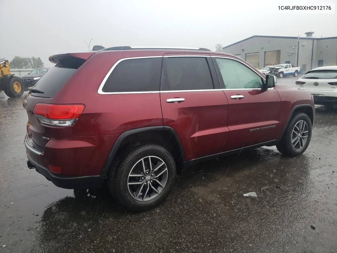 2017 Jeep Grand Cherokee Limited VIN: 1C4RJFBGXHC912176 Lot: 69036664