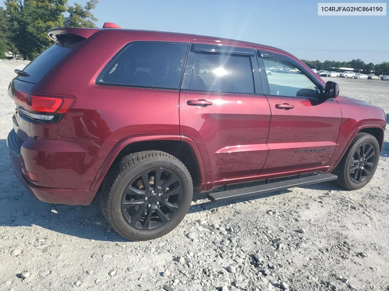 2017 Jeep Grand Cherokee Laredo VIN: 1C4RJFAG2HC864190 Lot: 69171024