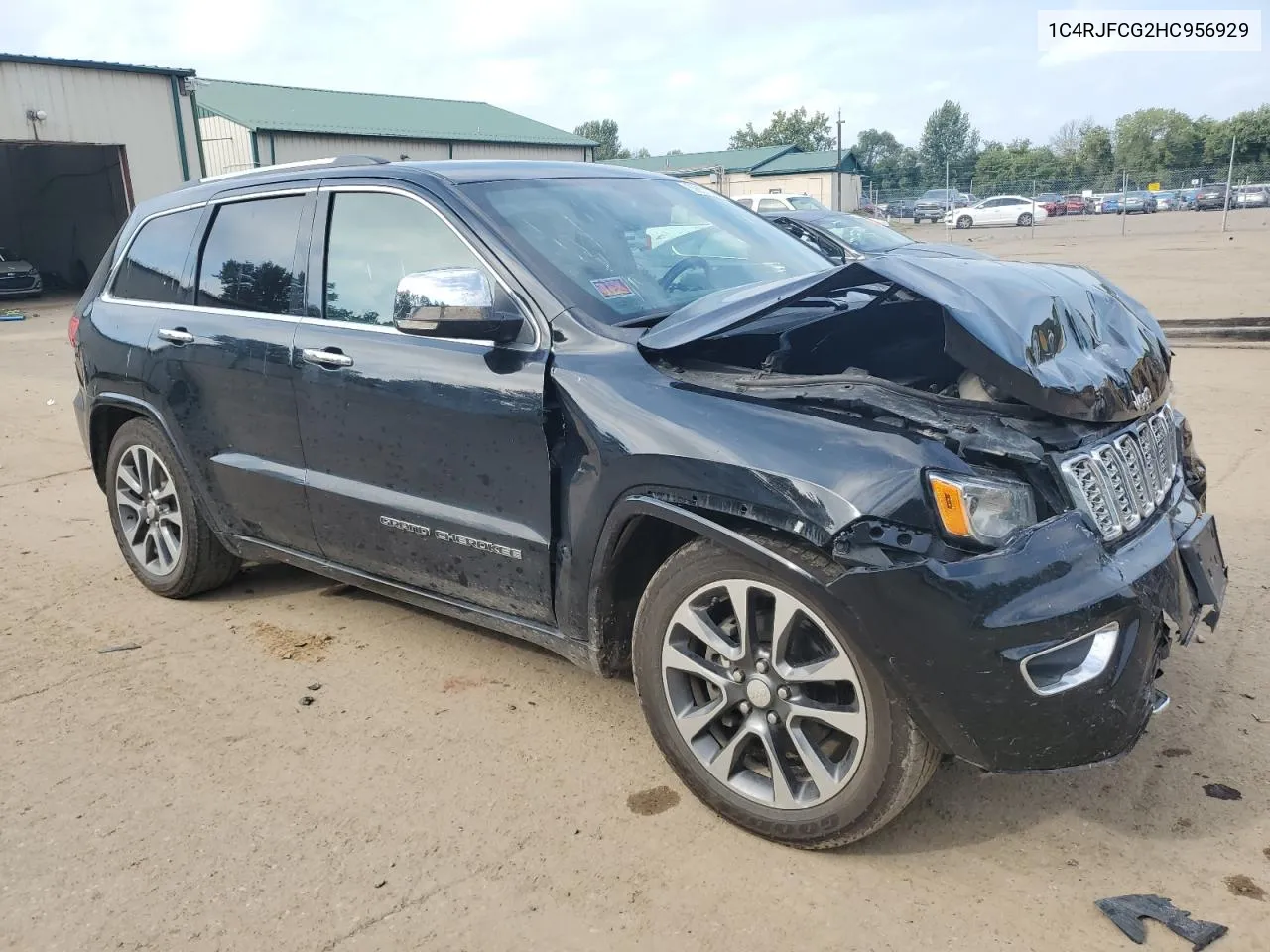 2017 Jeep Grand Cherokee Overland VIN: 1C4RJFCG2HC956929 Lot: 69257394