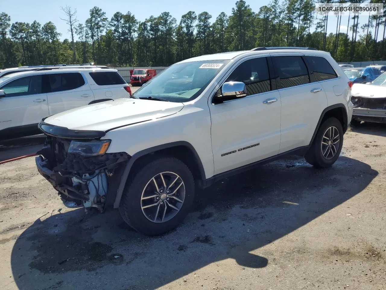 2017 Jeep Grand Cherokee Limited VIN: 1C4RJFBG4HC890661 Lot: 69308324