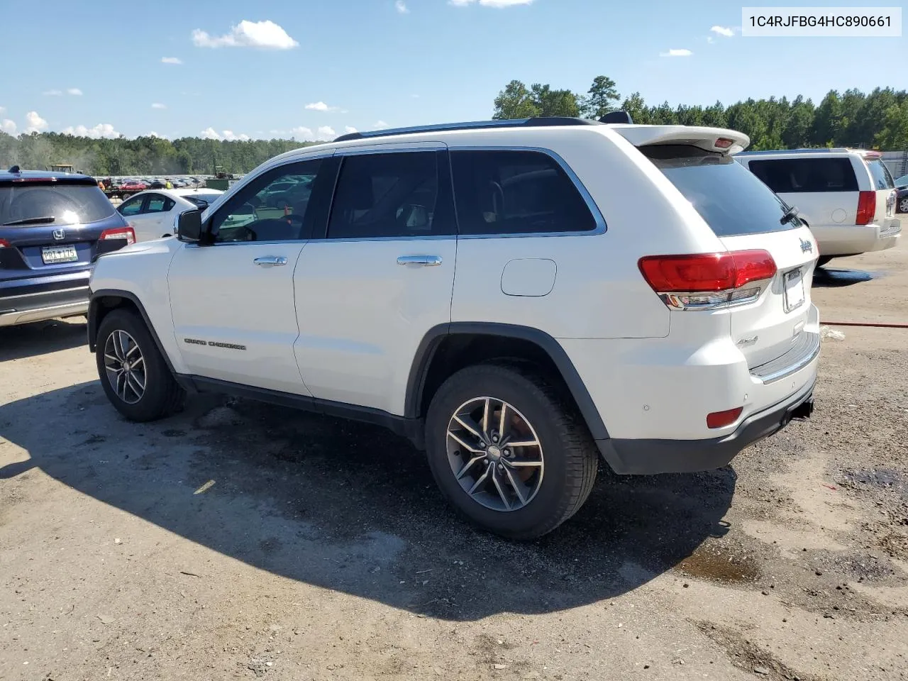 2017 Jeep Grand Cherokee Limited VIN: 1C4RJFBG4HC890661 Lot: 69308324