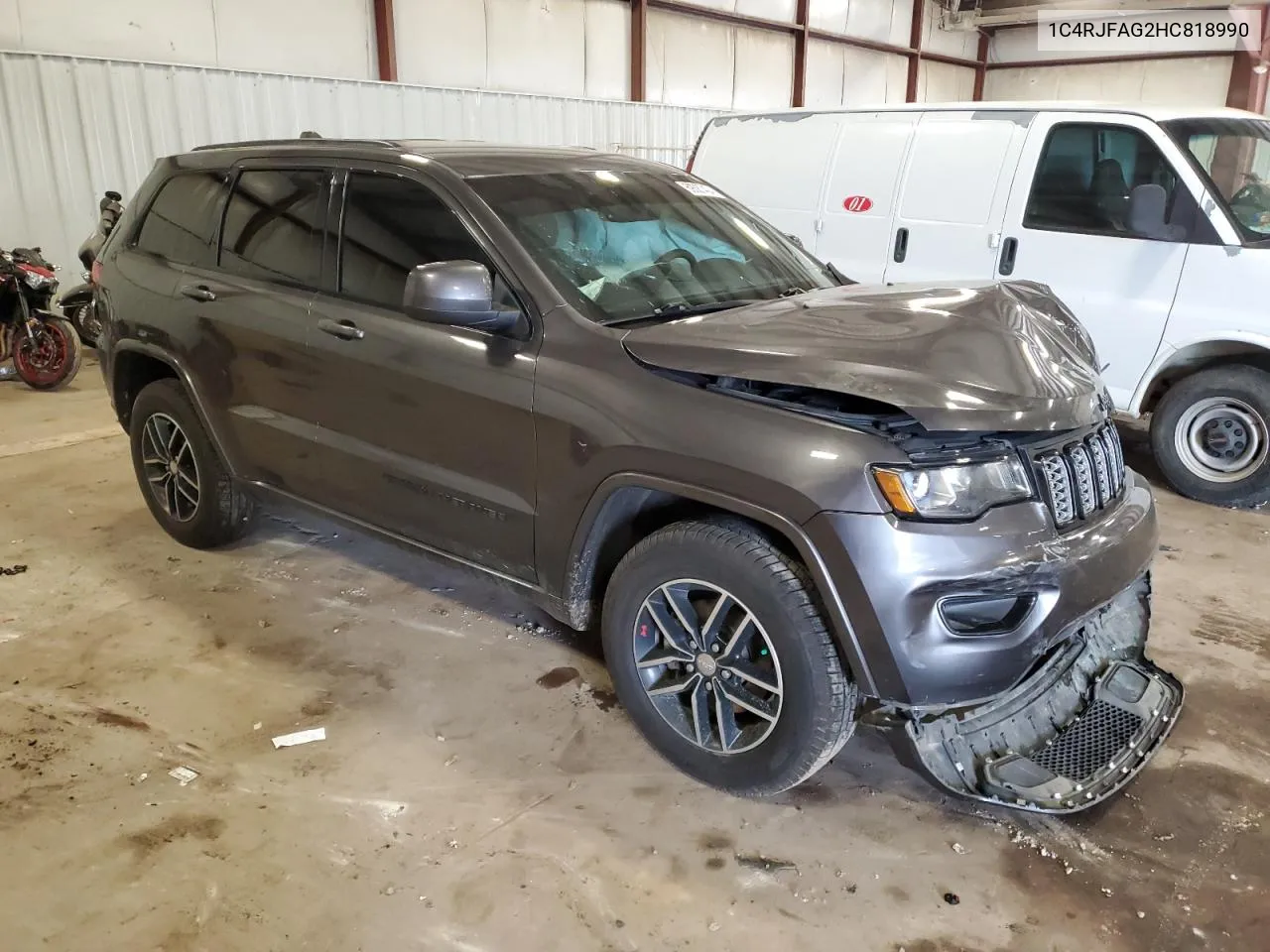 2017 Jeep Grand Cherokee Laredo VIN: 1C4RJFAG2HC818990 Lot: 69387404