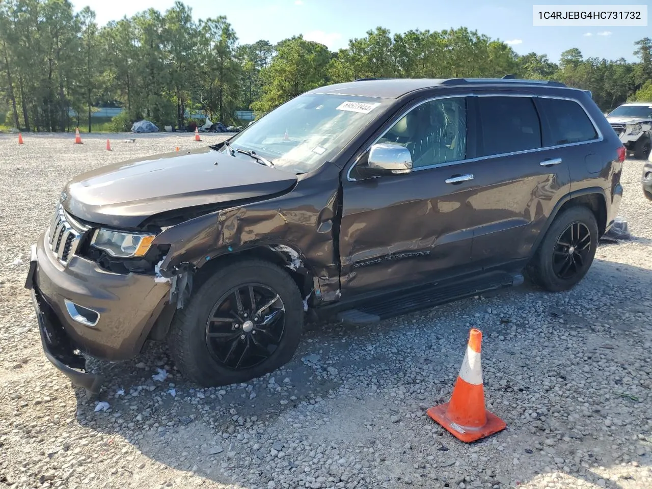 2017 Jeep Grand Cherokee Limited VIN: 1C4RJEBG4HC731732 Lot: 69523944