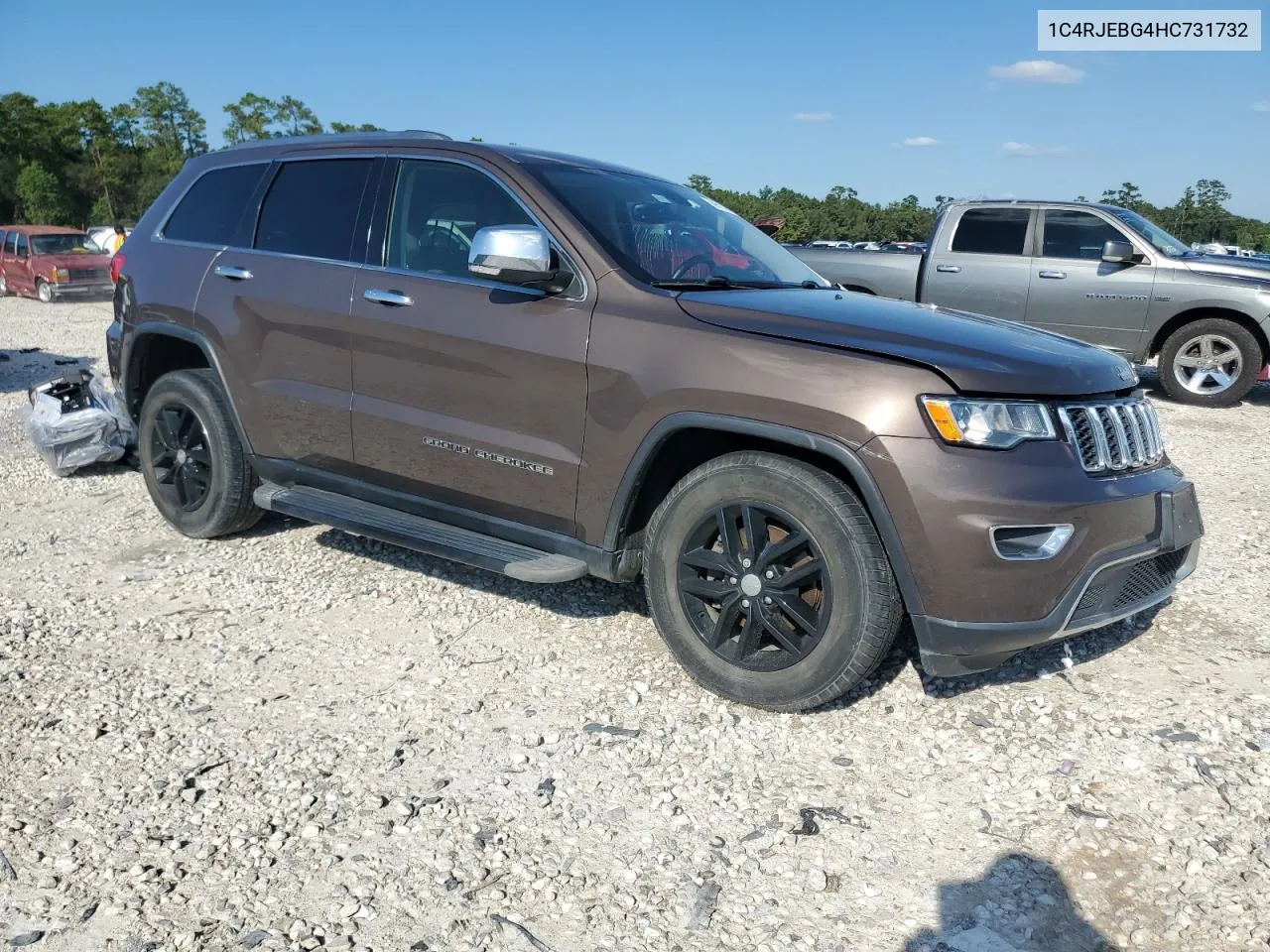 2017 Jeep Grand Cherokee Limited VIN: 1C4RJEBG4HC731732 Lot: 69523944