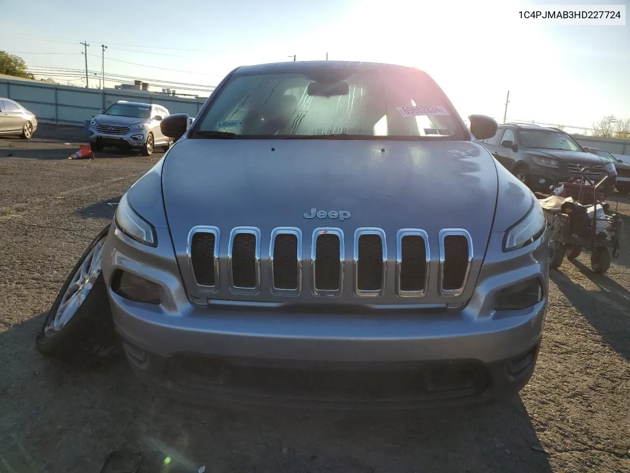 1C4PJMAB3HD227724 2017 Jeep Cherokee Sport