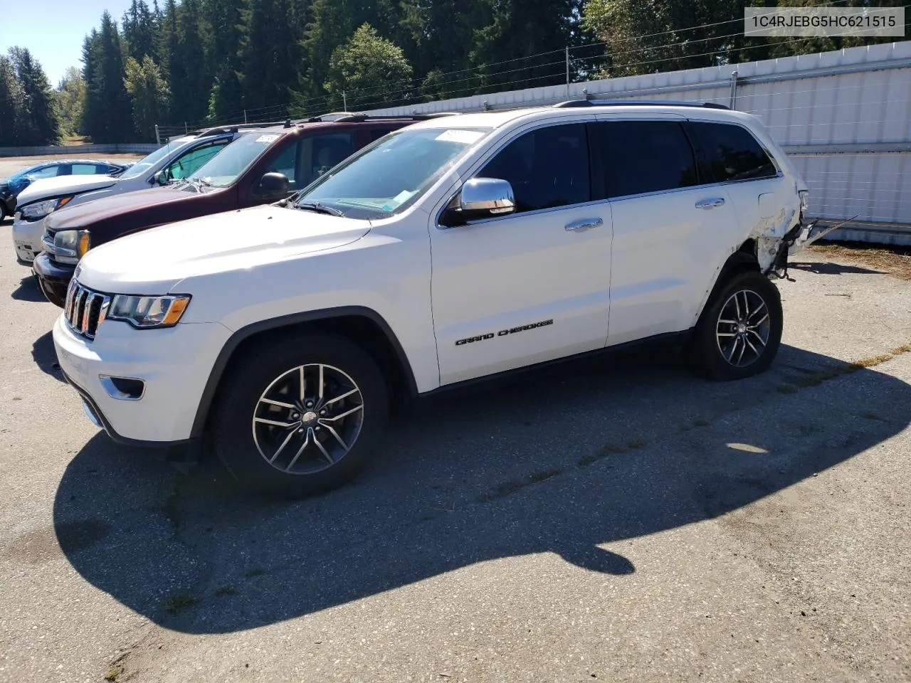 2017 Jeep Grand Cherokee Limited VIN: 1C4RJEBG5HC621515 Lot: 69672014